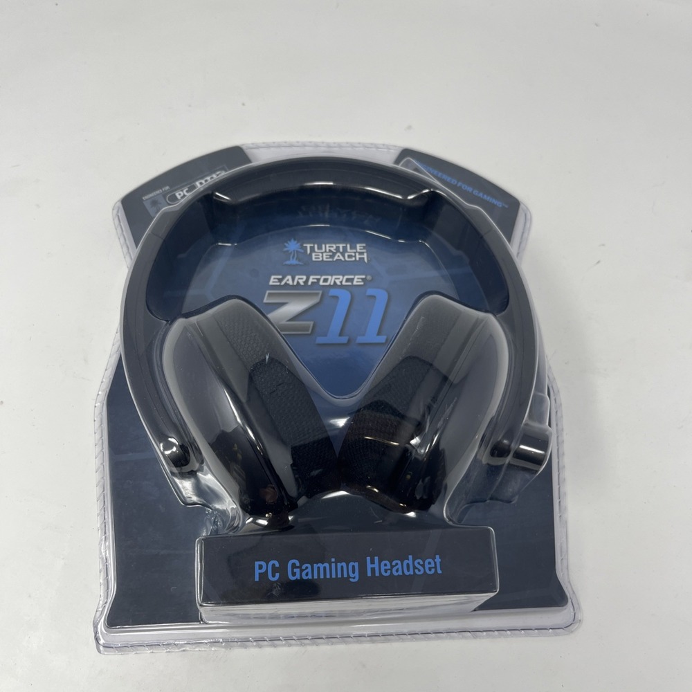 Gaming Headset Turtle Beach Ear Force Z11 with Built in Mic PC Laptop New Sealed